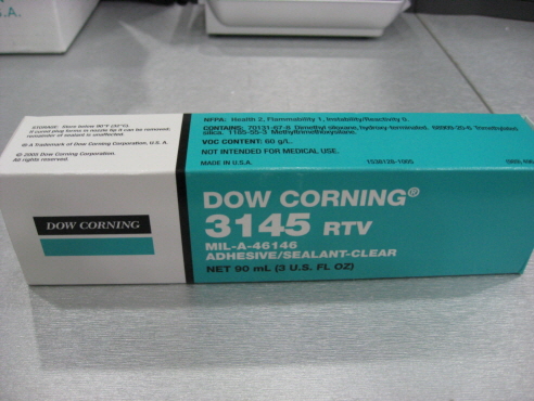 Dow Corning 3145 RTV ADH/SLNT Clear,TUBE,1... Made in Korea